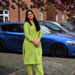Lime Glow Premium Modal Chikankari Set | UK Ethnic Wear