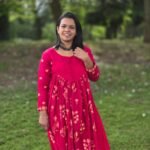 Rani Bloom Mulchanderi Hand Embroidered 2-Piece Set