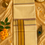 Kuthampully Dual Kassavu Heritage Set Saree | കാവ്യ | Available in 2 Colors
