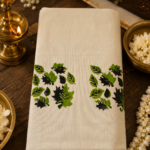 ഇല | Kuthampully Cotton Set Mund – Traditional Kerala Onam Set Mund | 4 Colors Available