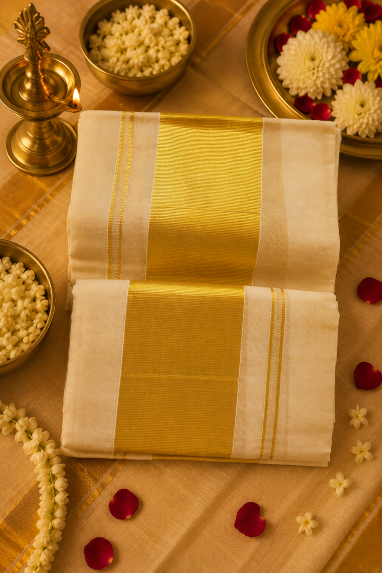 Classic Gold Kassavu Set Mund